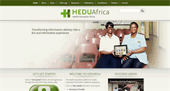 Desktop Screenshot of hedu-africa.org